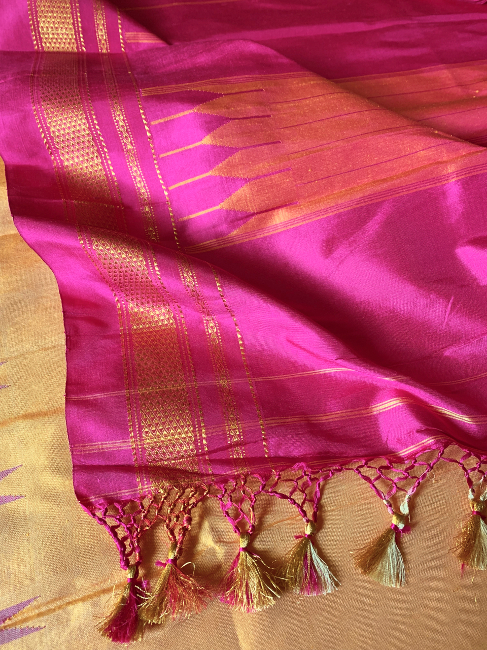 Ilkal pure silk handloom saree