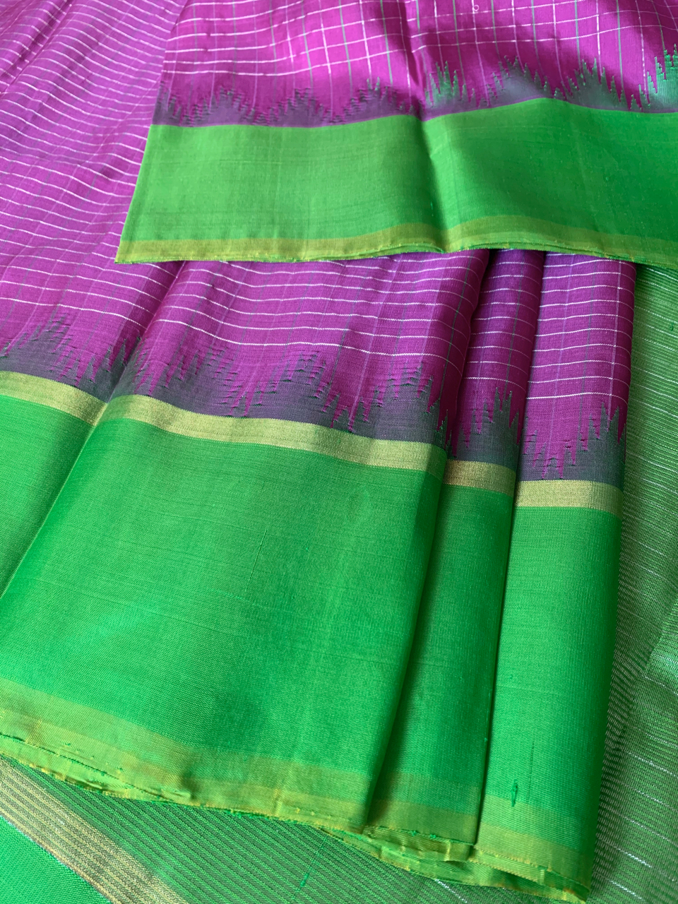 Gadwal silk handloom saree