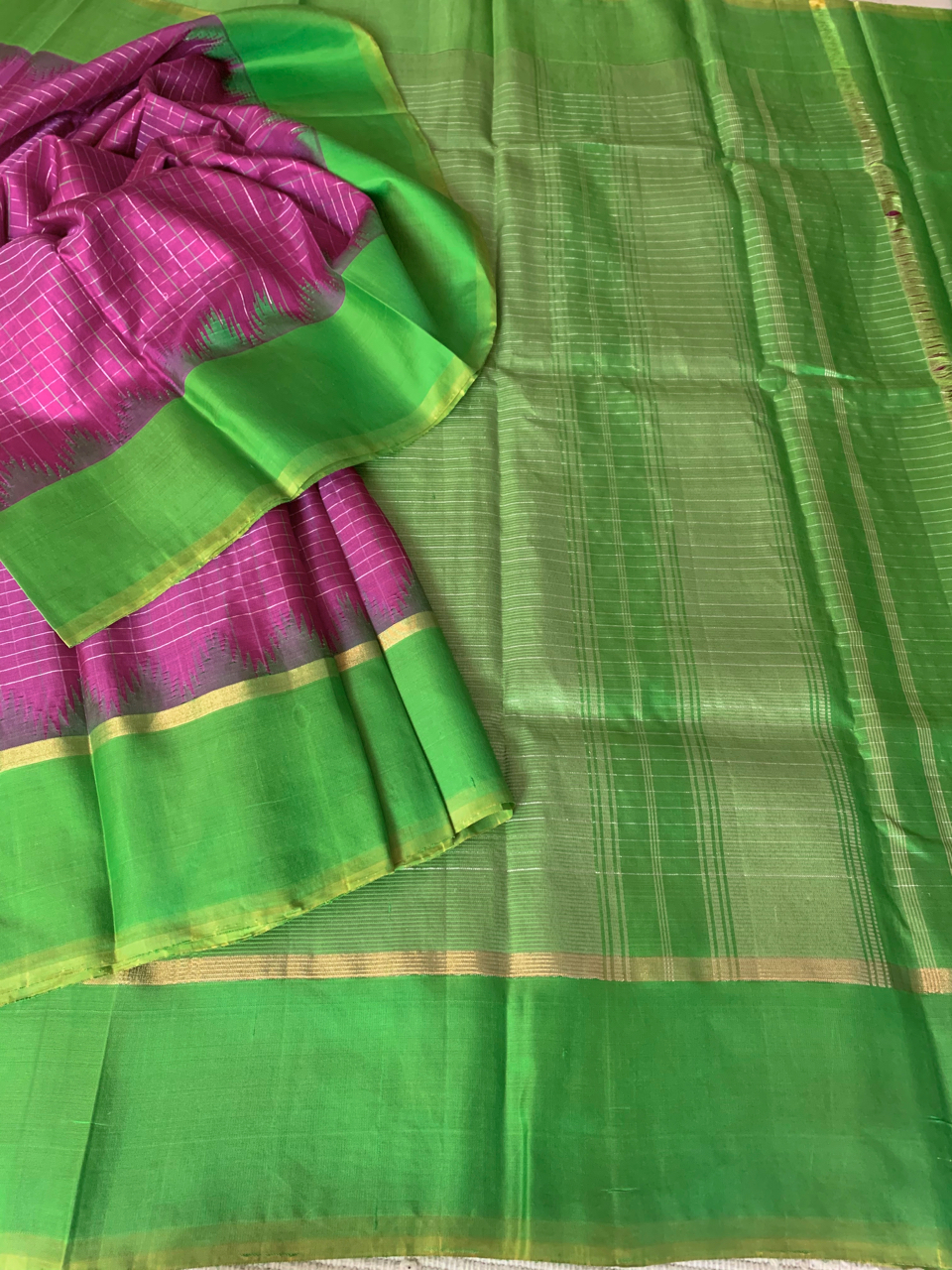 Gadwal silk handloom saree