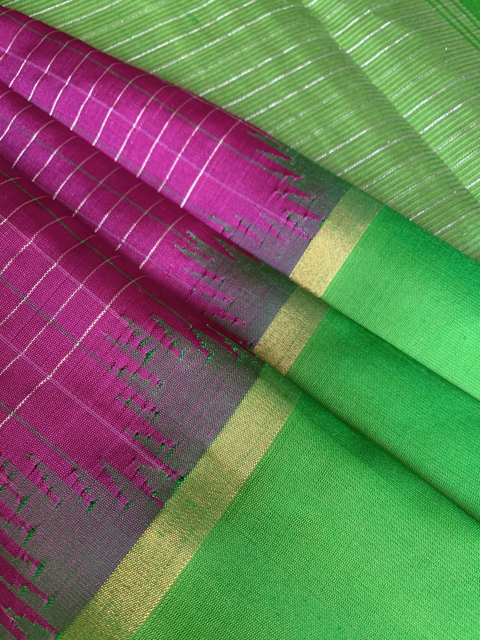Gadwal silk handloom saree