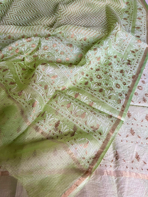 Bagru Kota silk dupatta