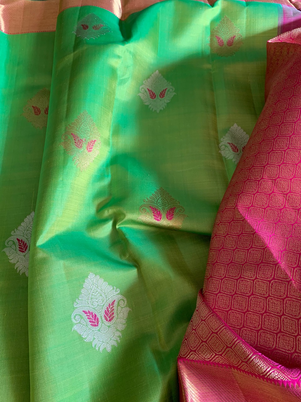 Kanchipuram silk handloom saree