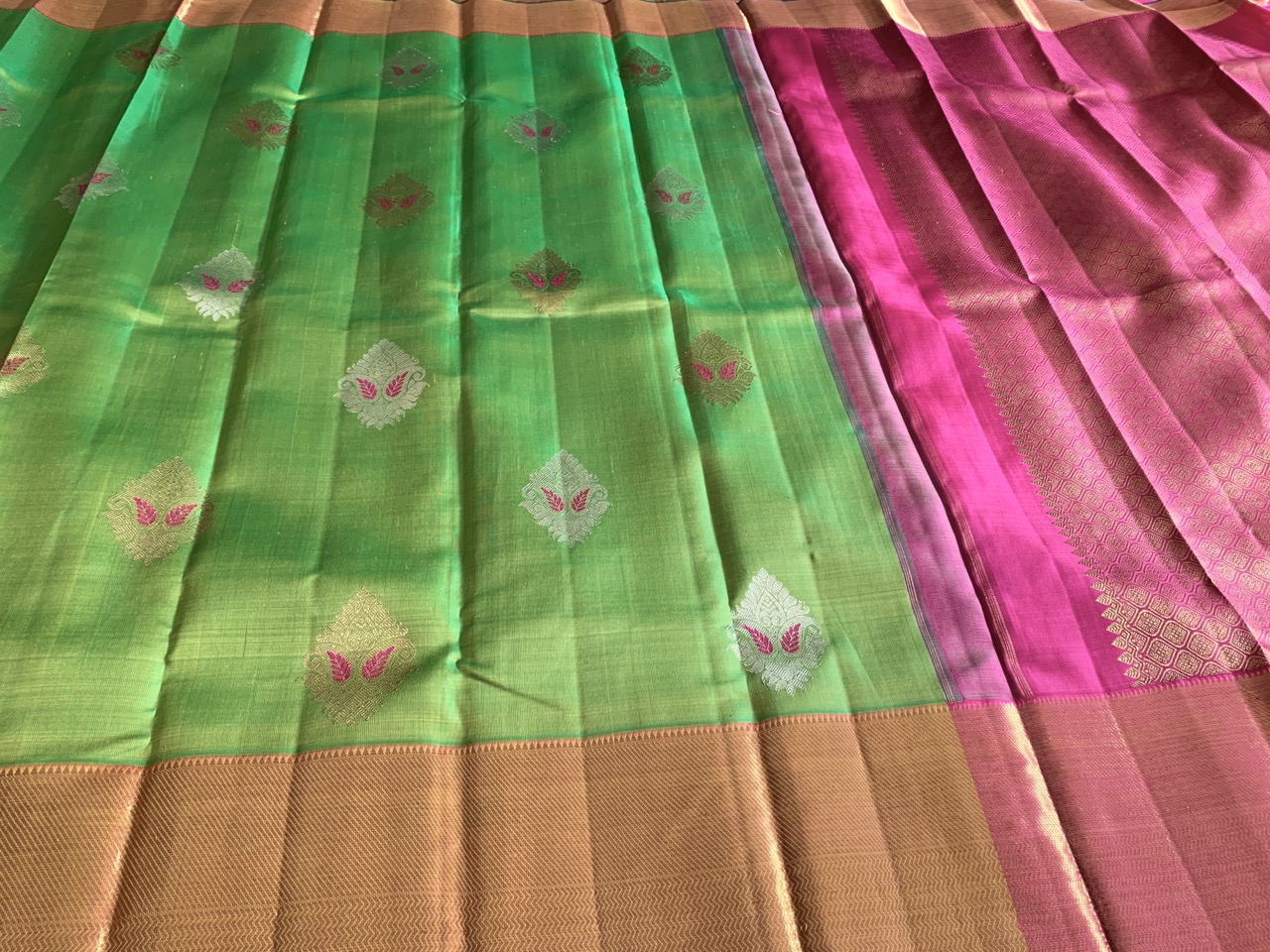 Kanchipuram silk handloom saree