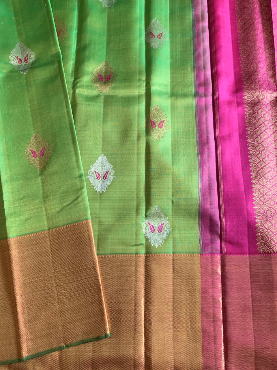 Kanchipuram silk handloom saree
