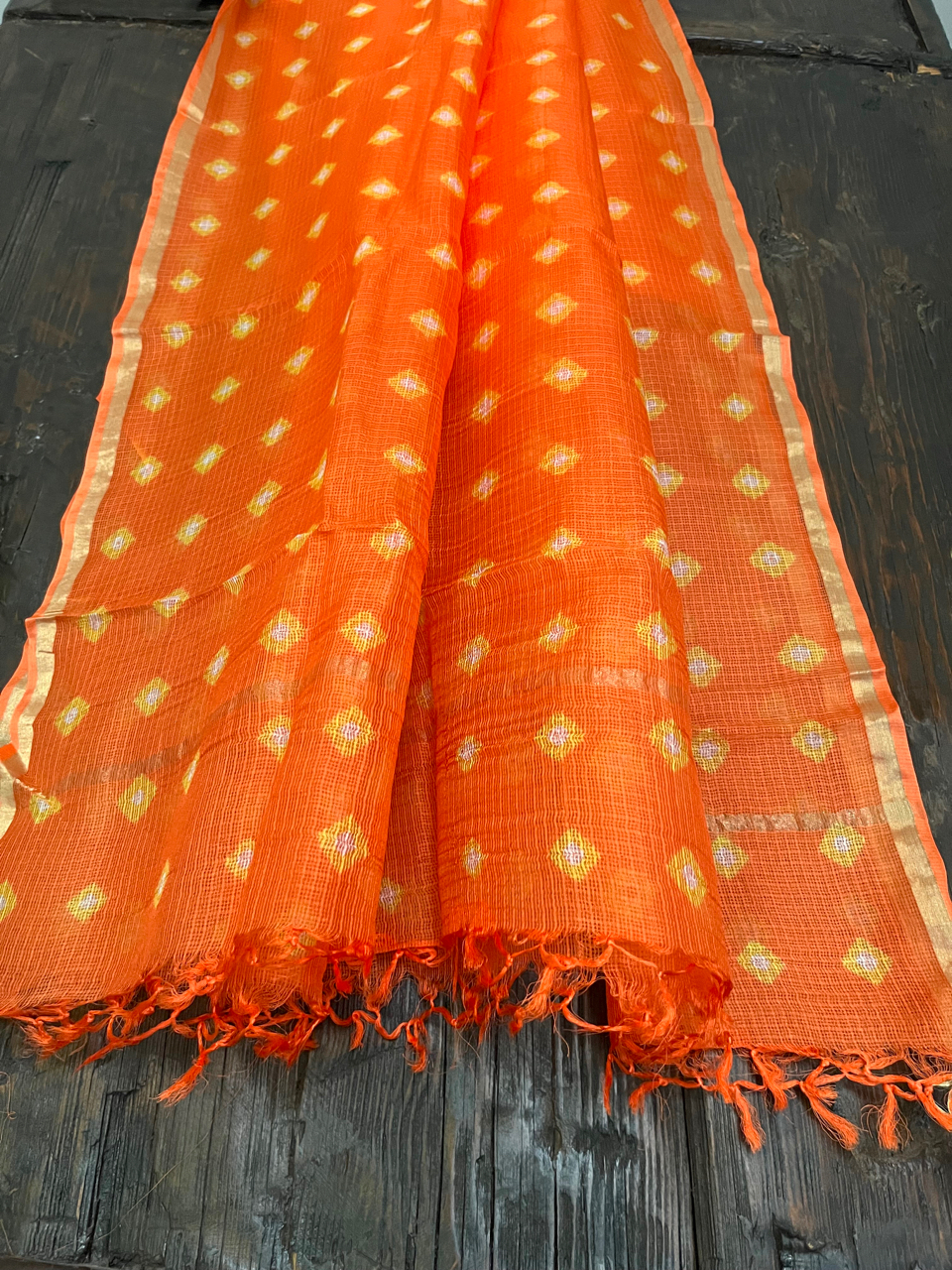Kota silk Bandhani dupatta