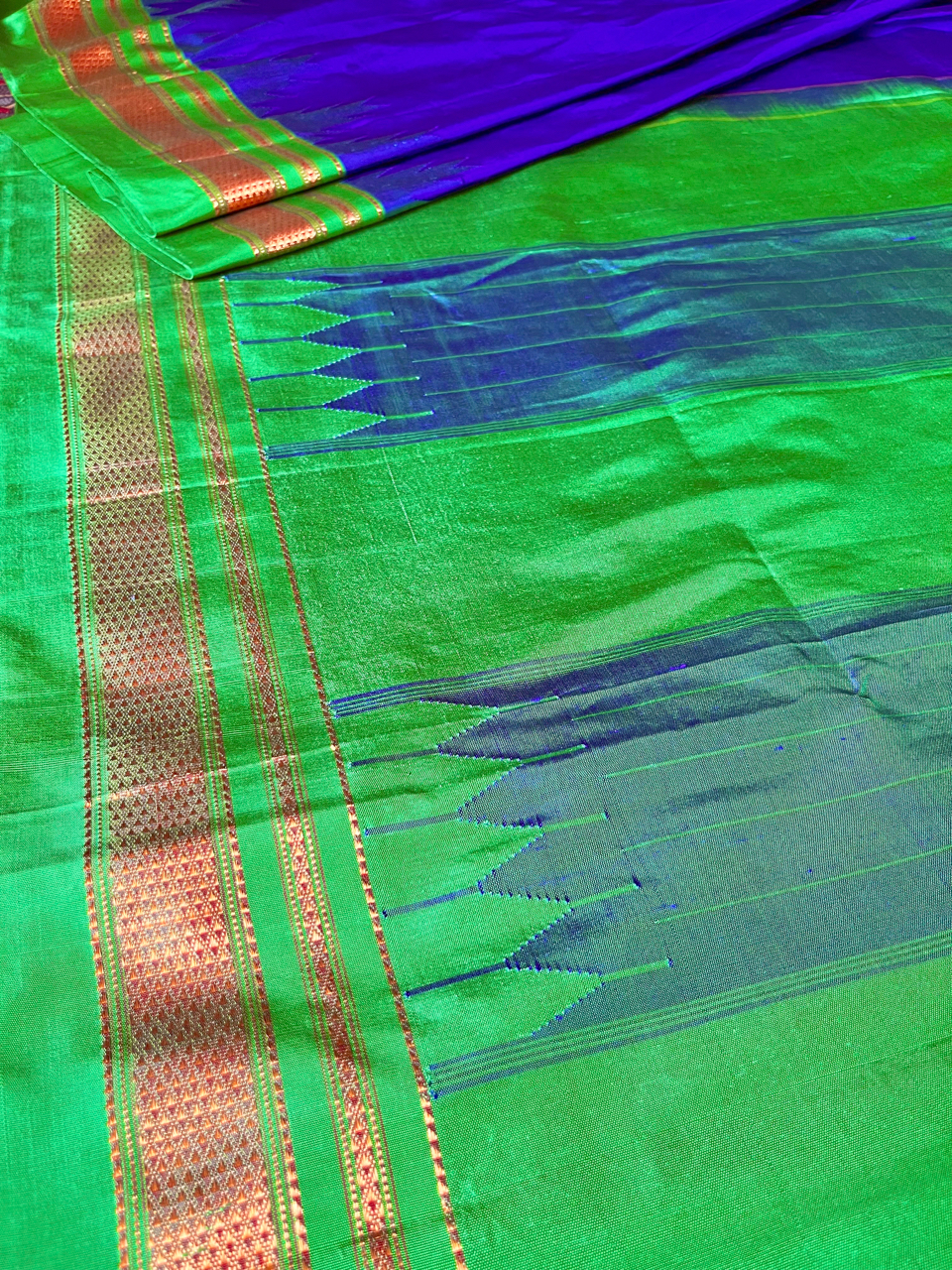Ilkal pure silk handloom saree