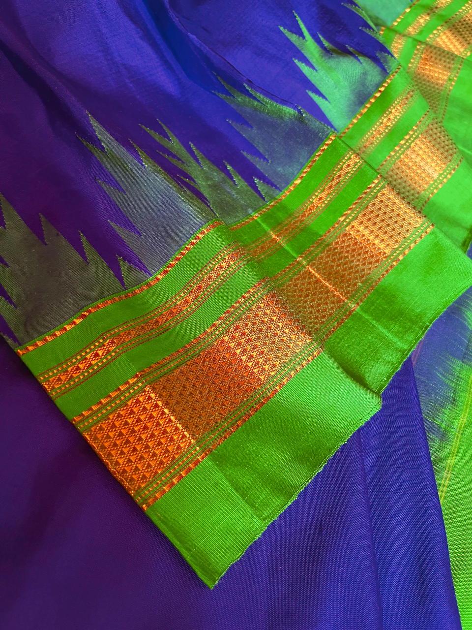 Ilkal pure silk handloom saree