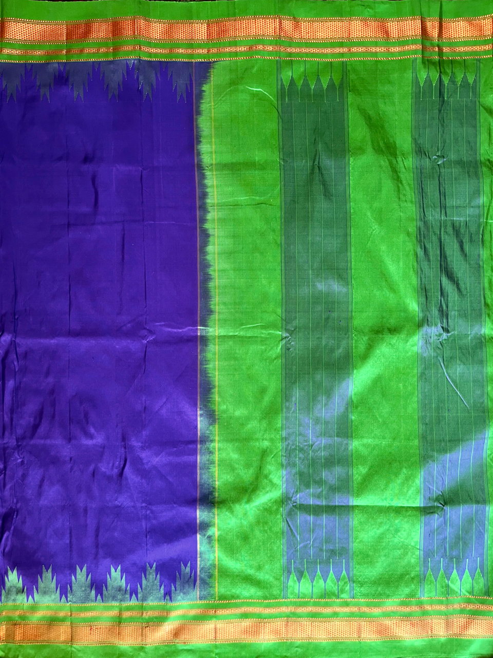 Ilkal pure silk handloom saree