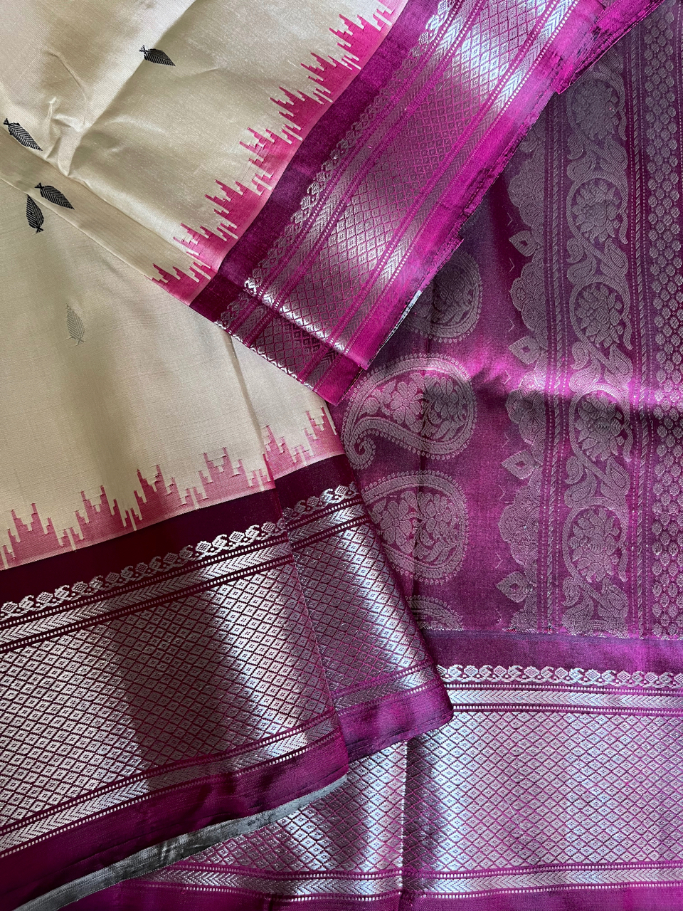 Gadwal silk handloom saree