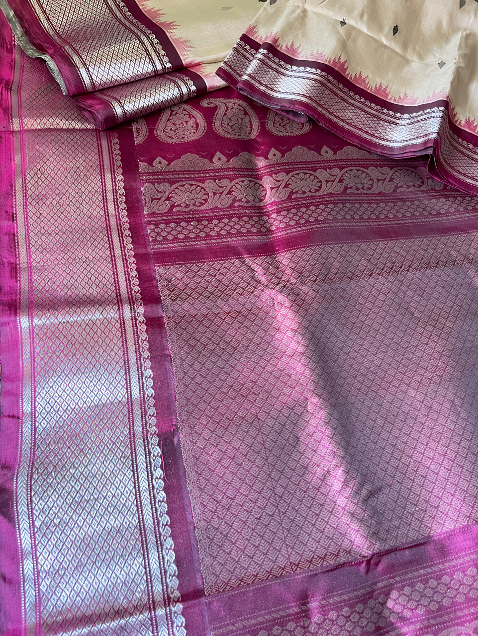 Gadwal silk handloom saree