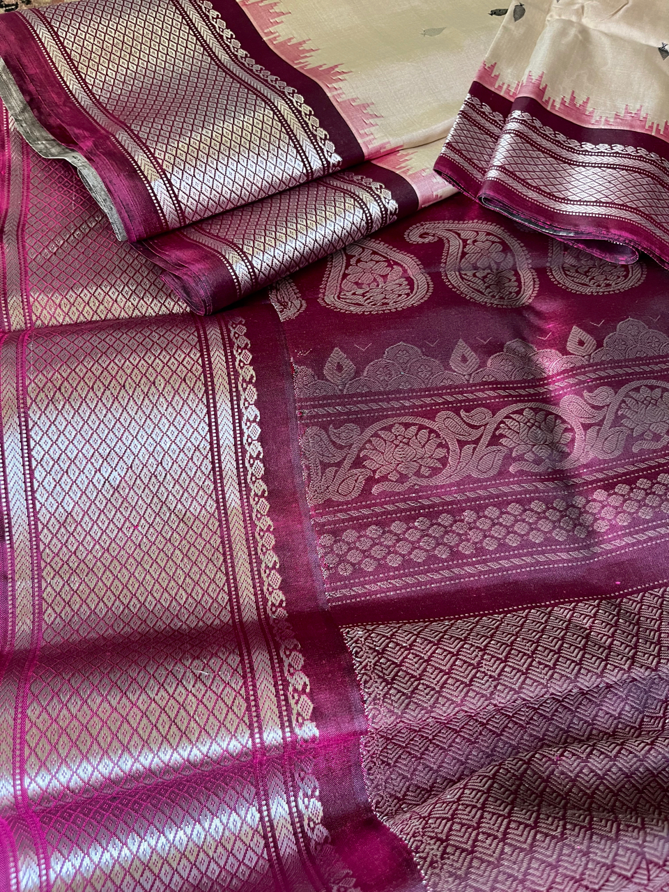 Gadwal silk handloom saree