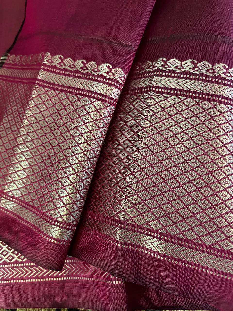 Gadwal silk handloom saree