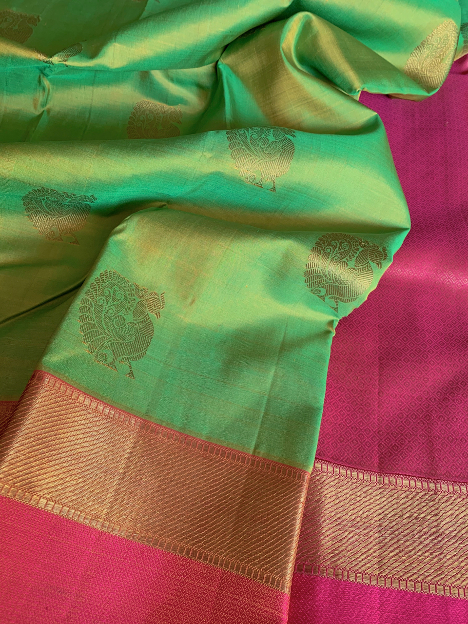 Kanchipuram silk handloom saree