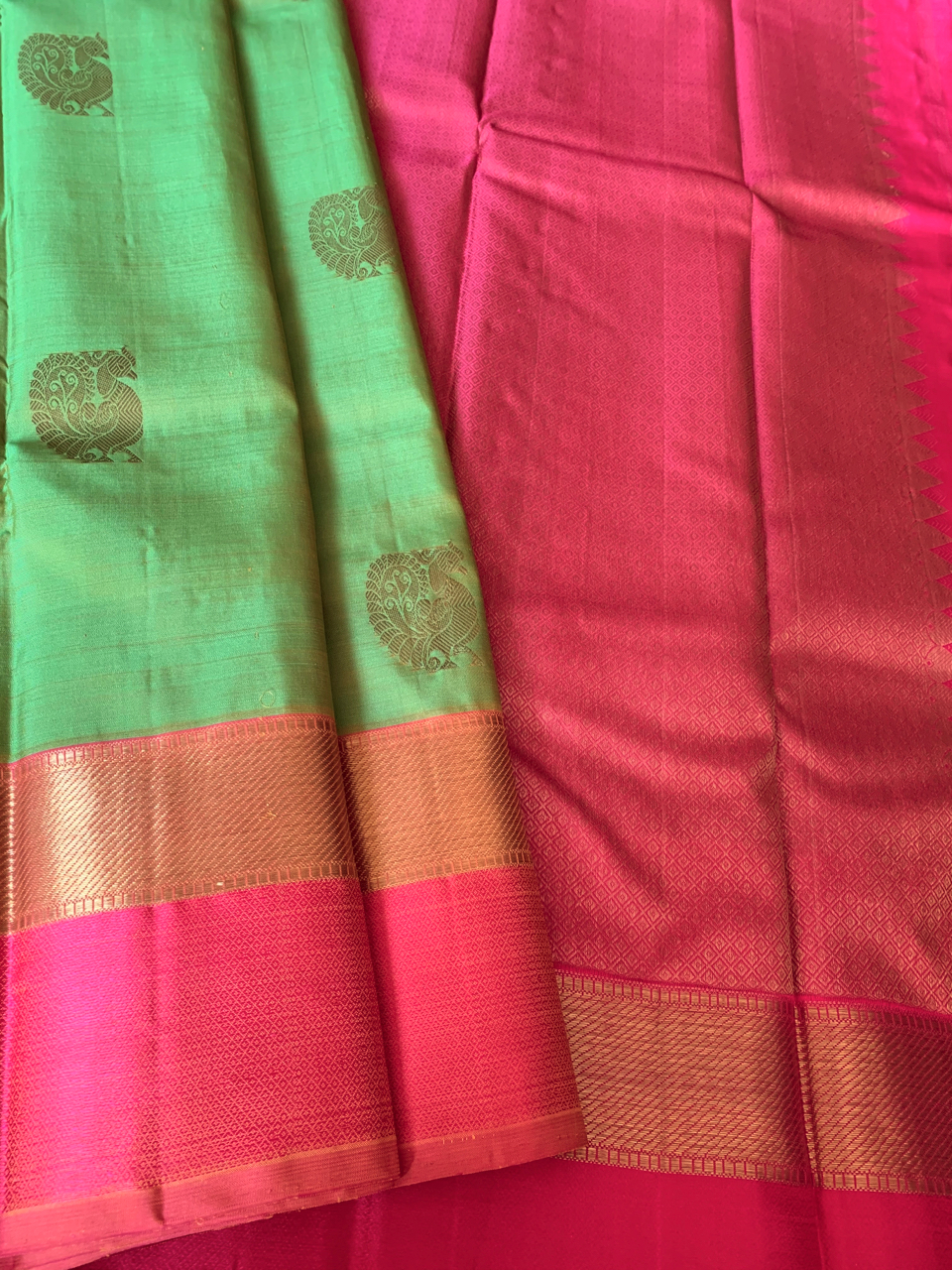 Kanchipuram silk handloom saree