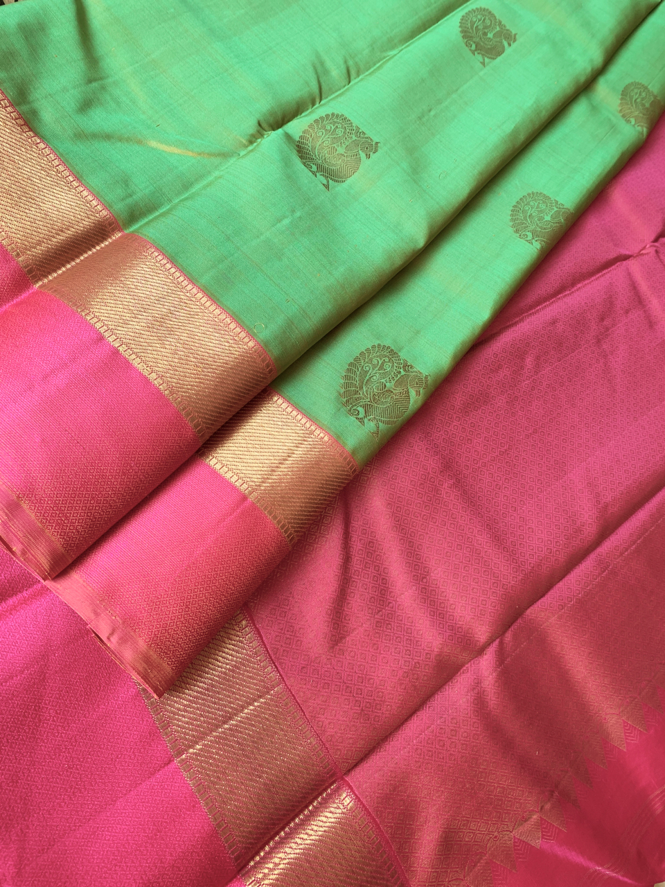 Kanchipuram silk handloom saree