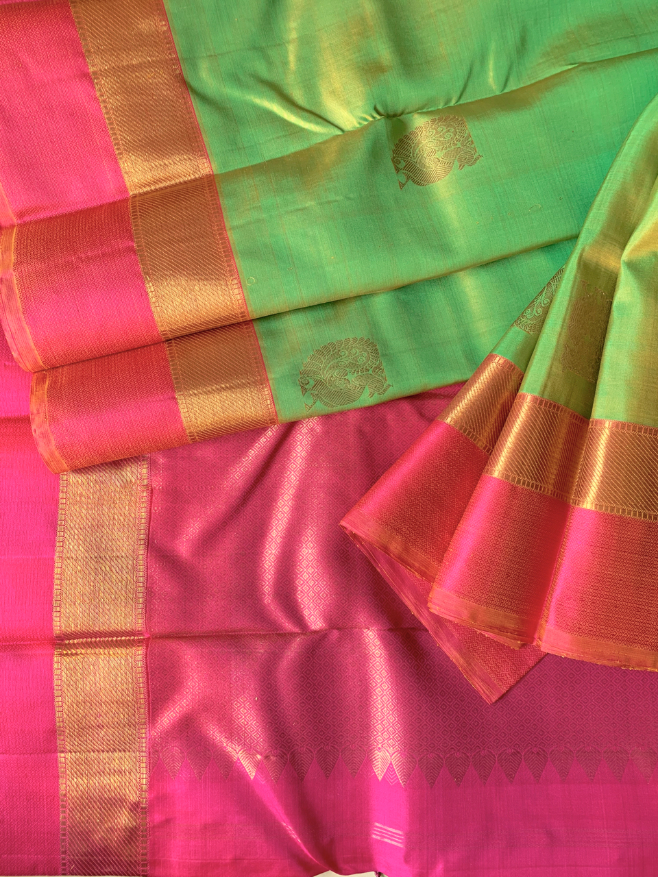 Kanchipuram silk handloom saree