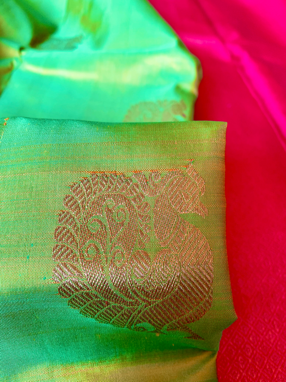 Kanchipuram silk handloom saree