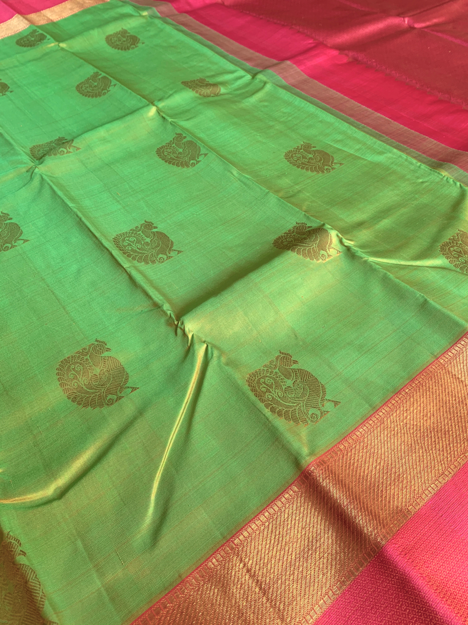 Kanchipuram silk handloom saree