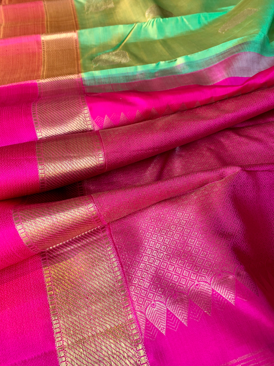 Kanchipuram silk handloom saree