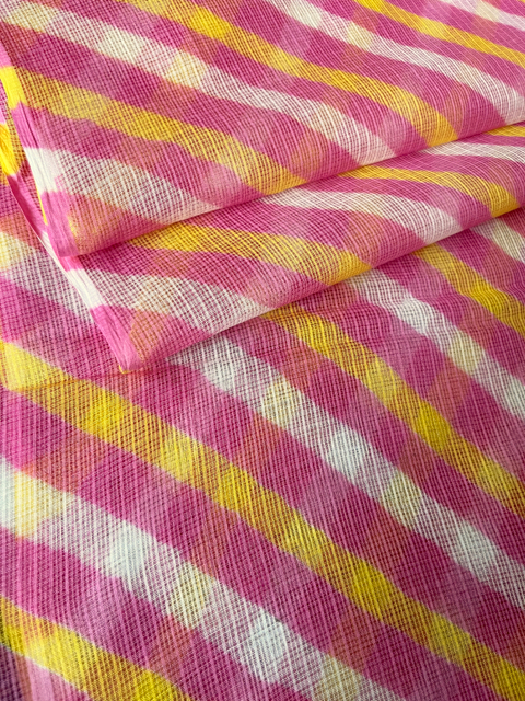 Leheriya Kota cotton saree