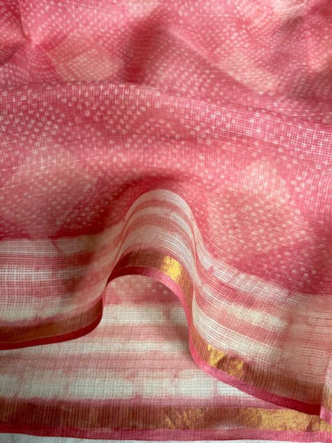Dabu Kota silk dupatta