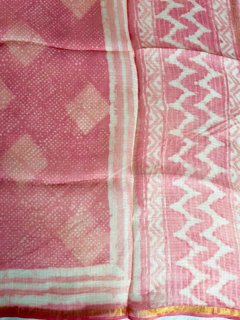 Dabu Kota silk dupatta