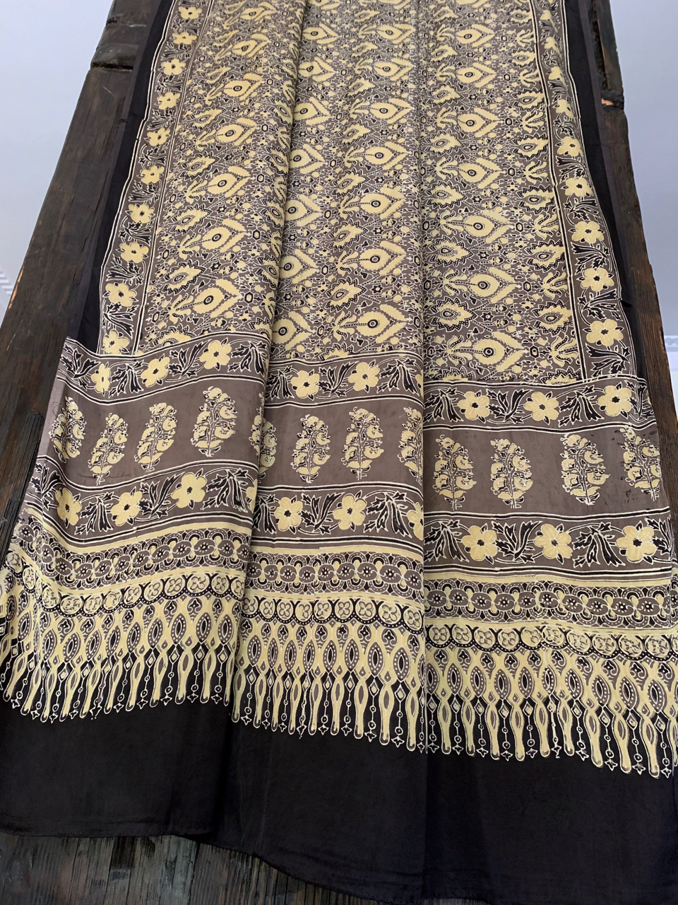 Ajrakh modal dupatta