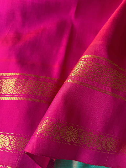 Gadwal silk handloom saree
