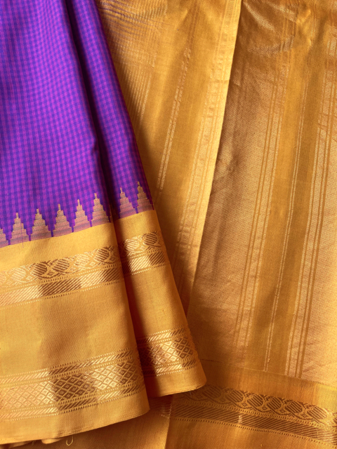Gadwal silk handloom saree