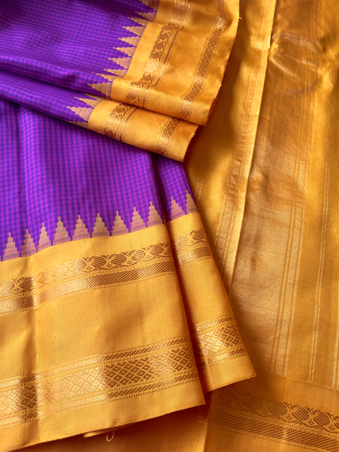 Gadwal silk handloom saree