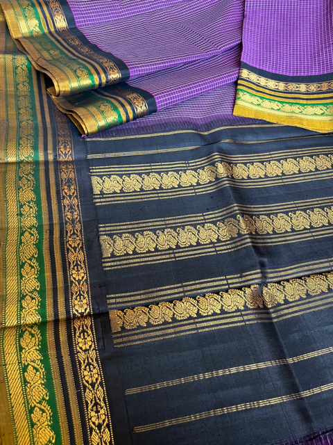 Gadwal cotton handloom saree