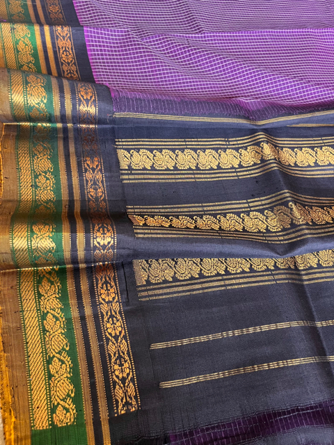 Gadwal cotton handloom saree