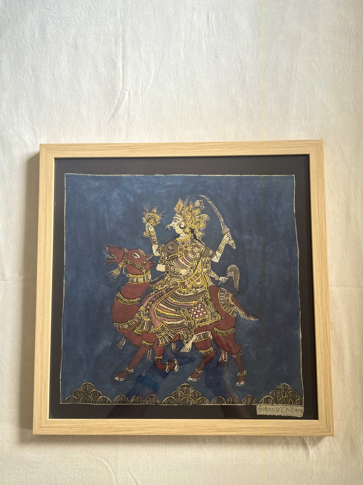 Mata-ni-Pachedi painting Dasha Mata