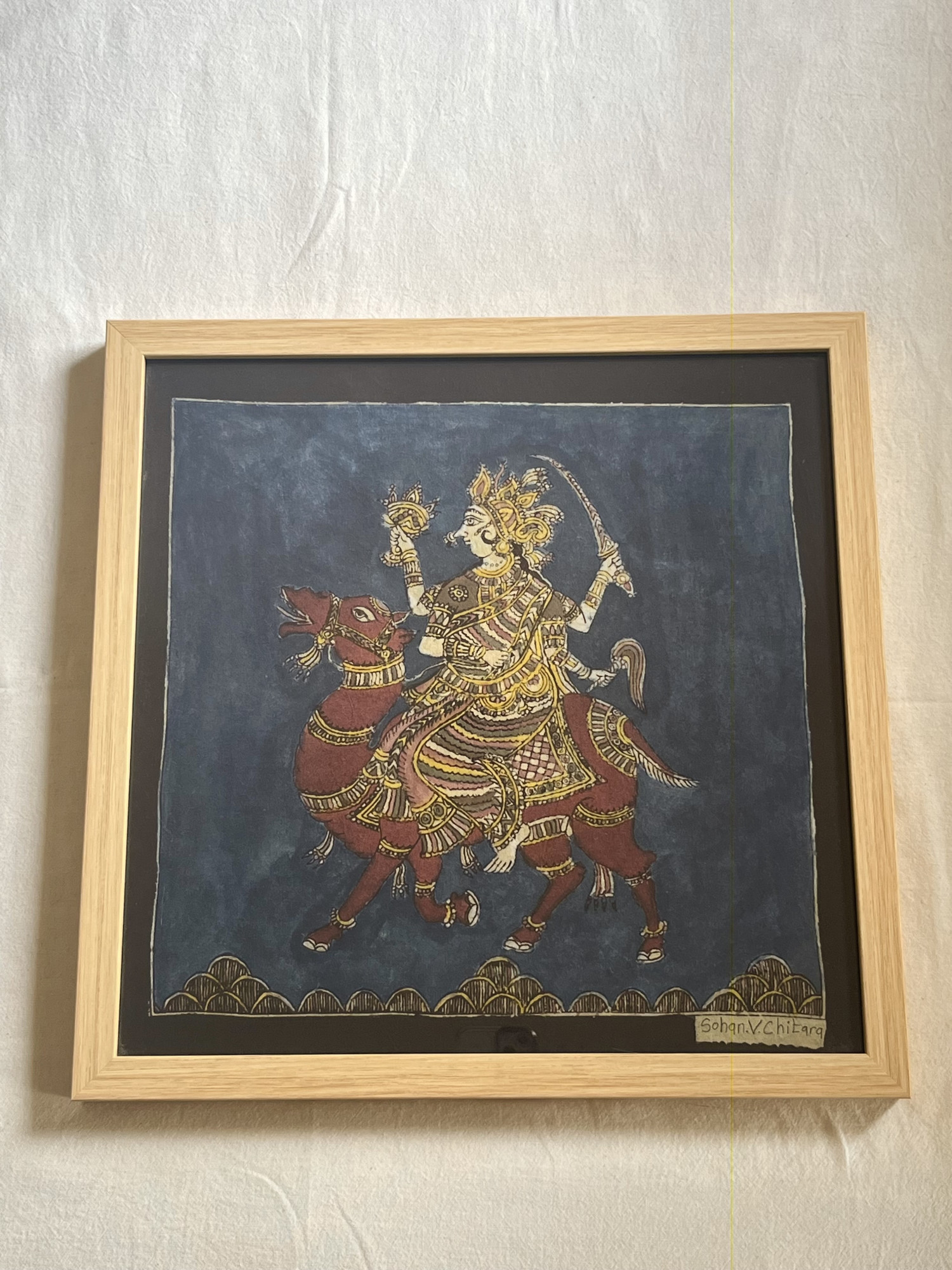 Mata-ni-Pachedi painting Dasha Mata