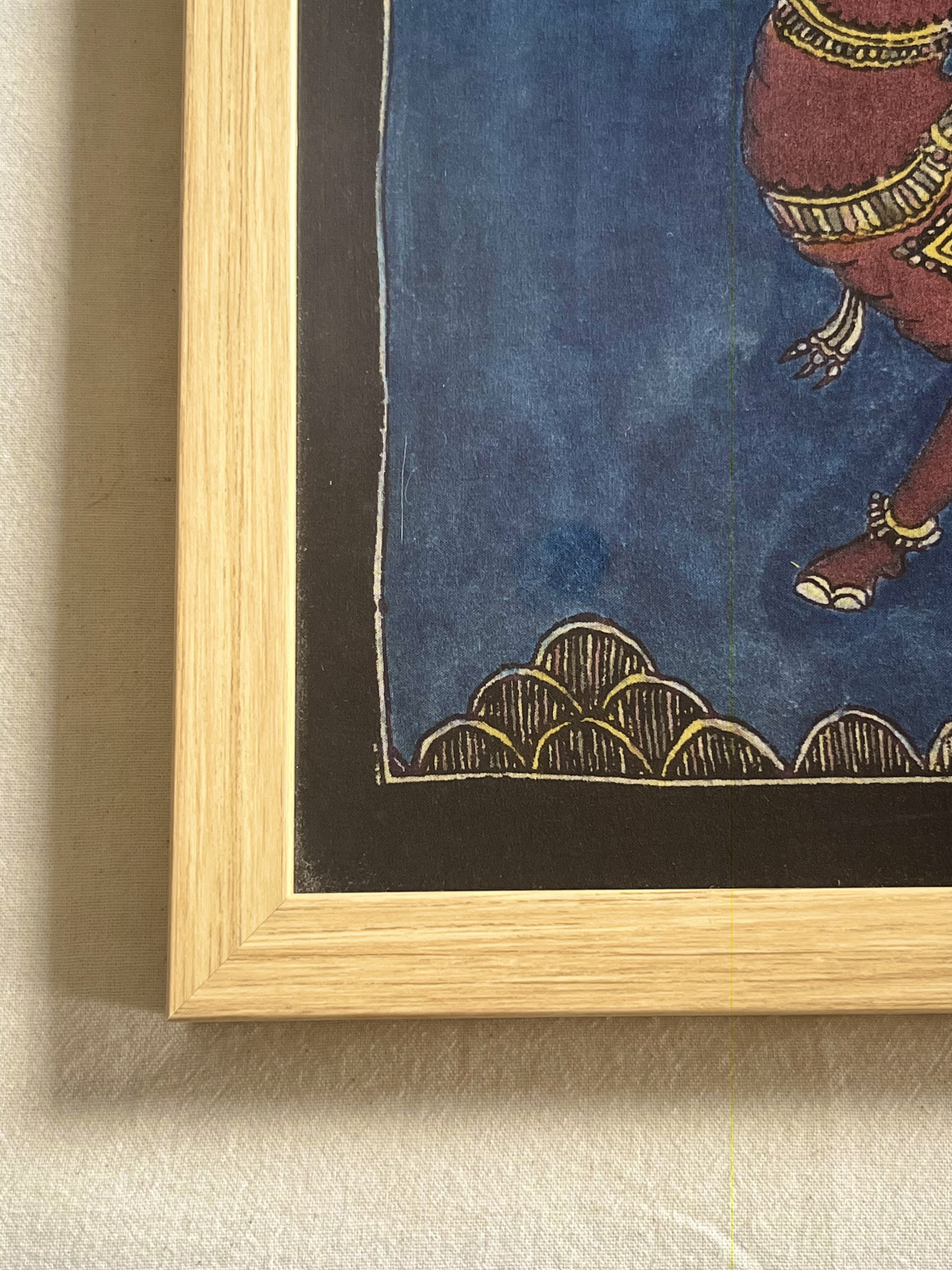 Mata-ni-Pachedi painting Dasha Mata