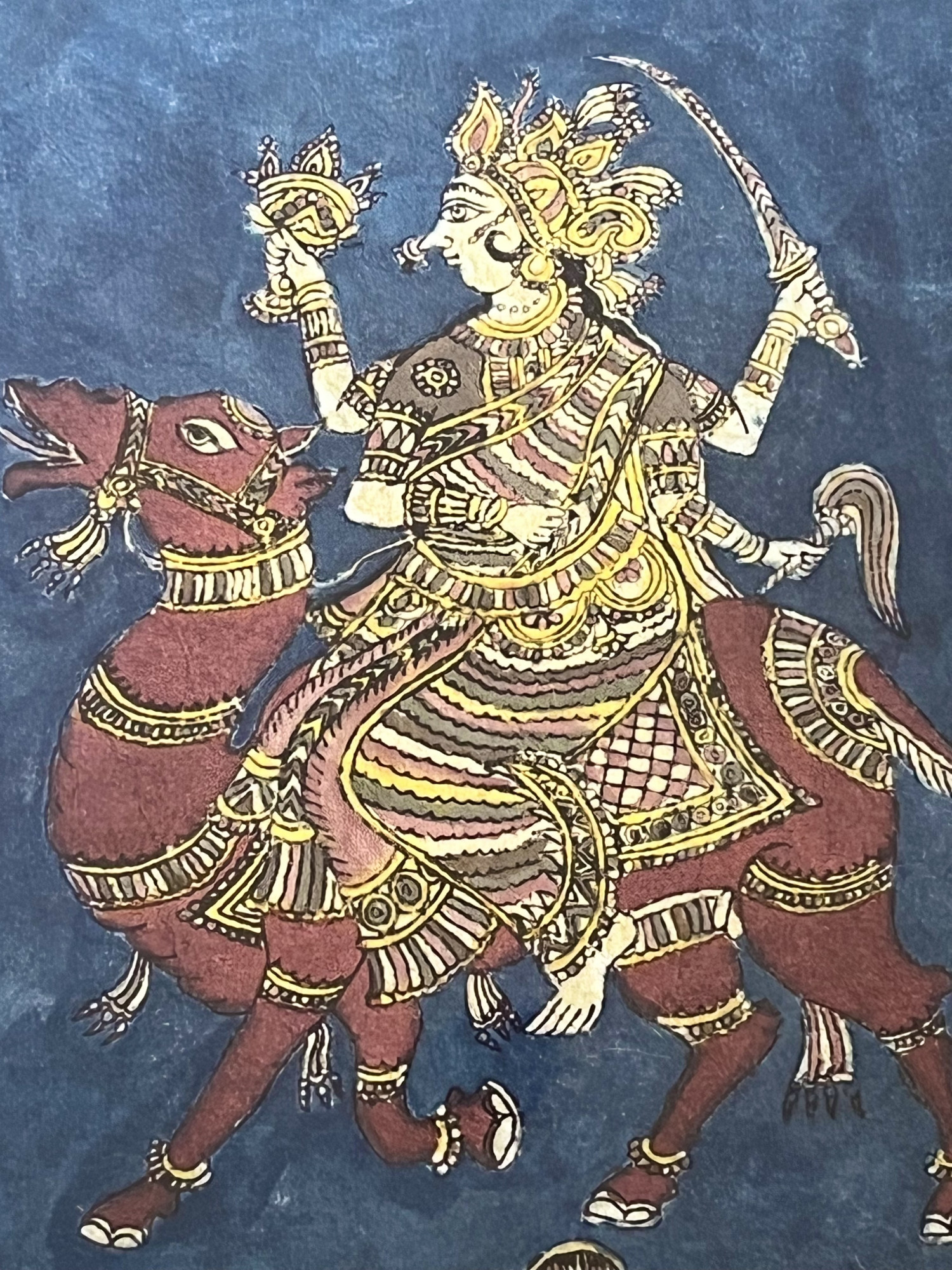 Mata-ni-Pachedi painting Dasha Mata