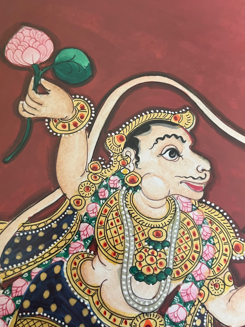 Mysuru painting Lord Hanuman