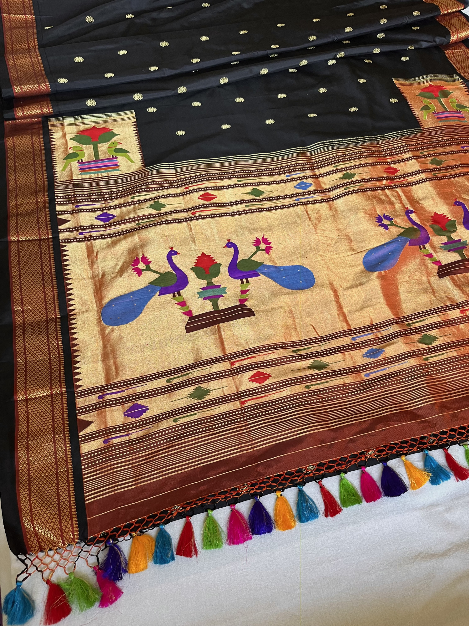 Paithani silk handloom saree