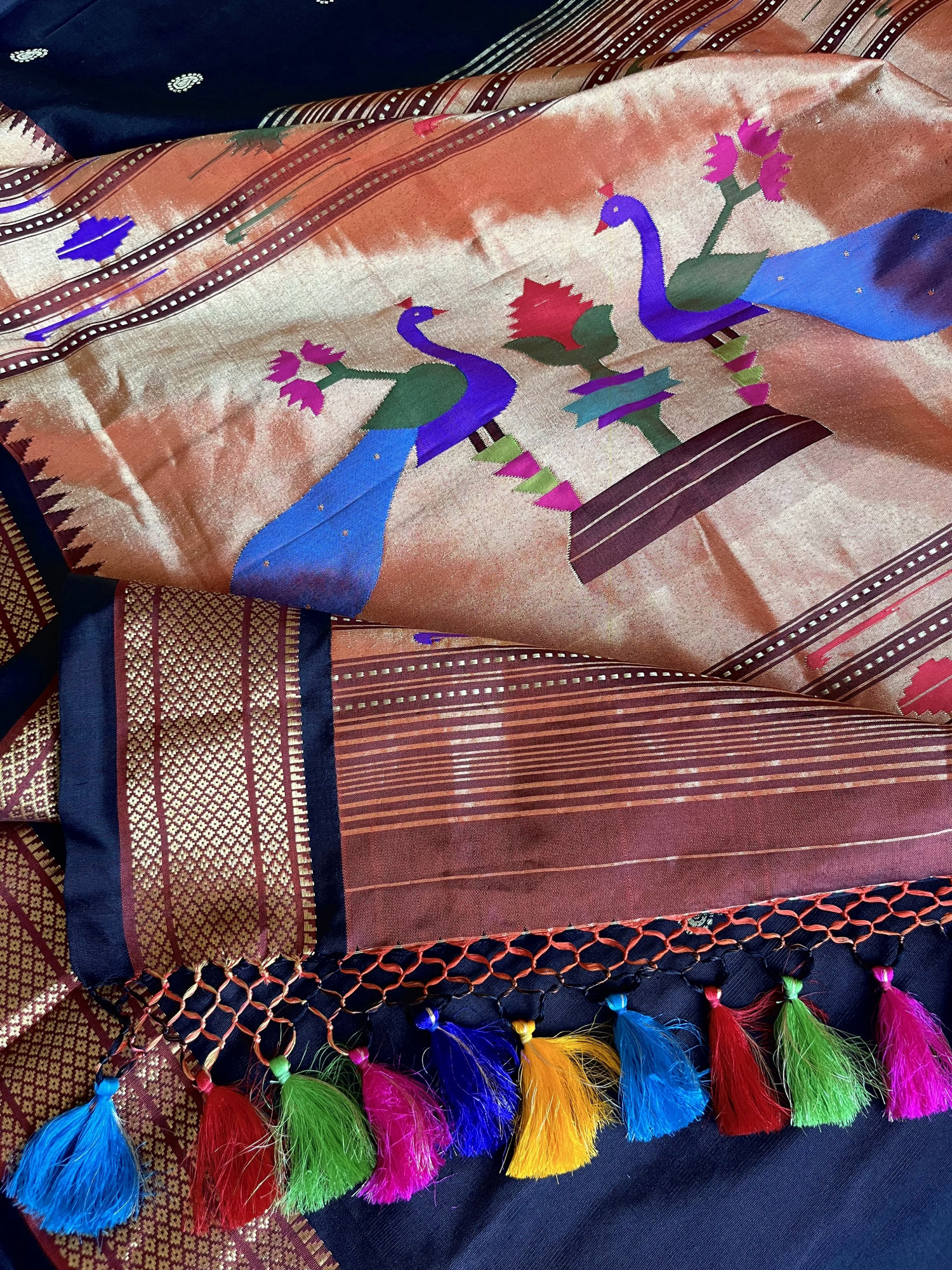 Paithani silk handloom saree