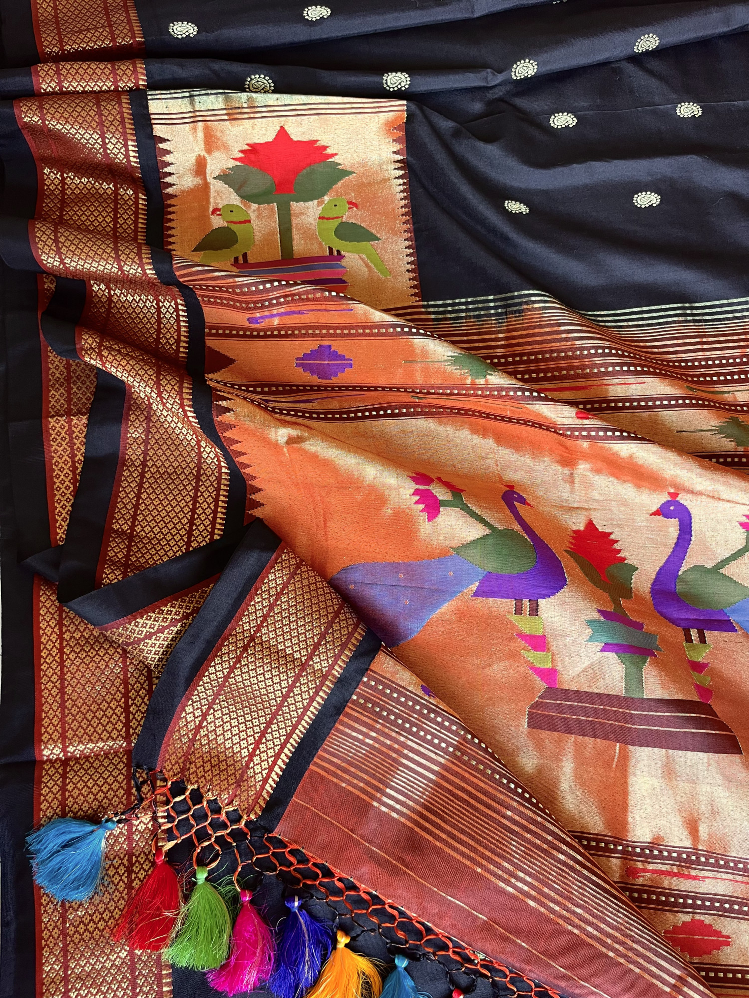 Paithani silk handloom saree