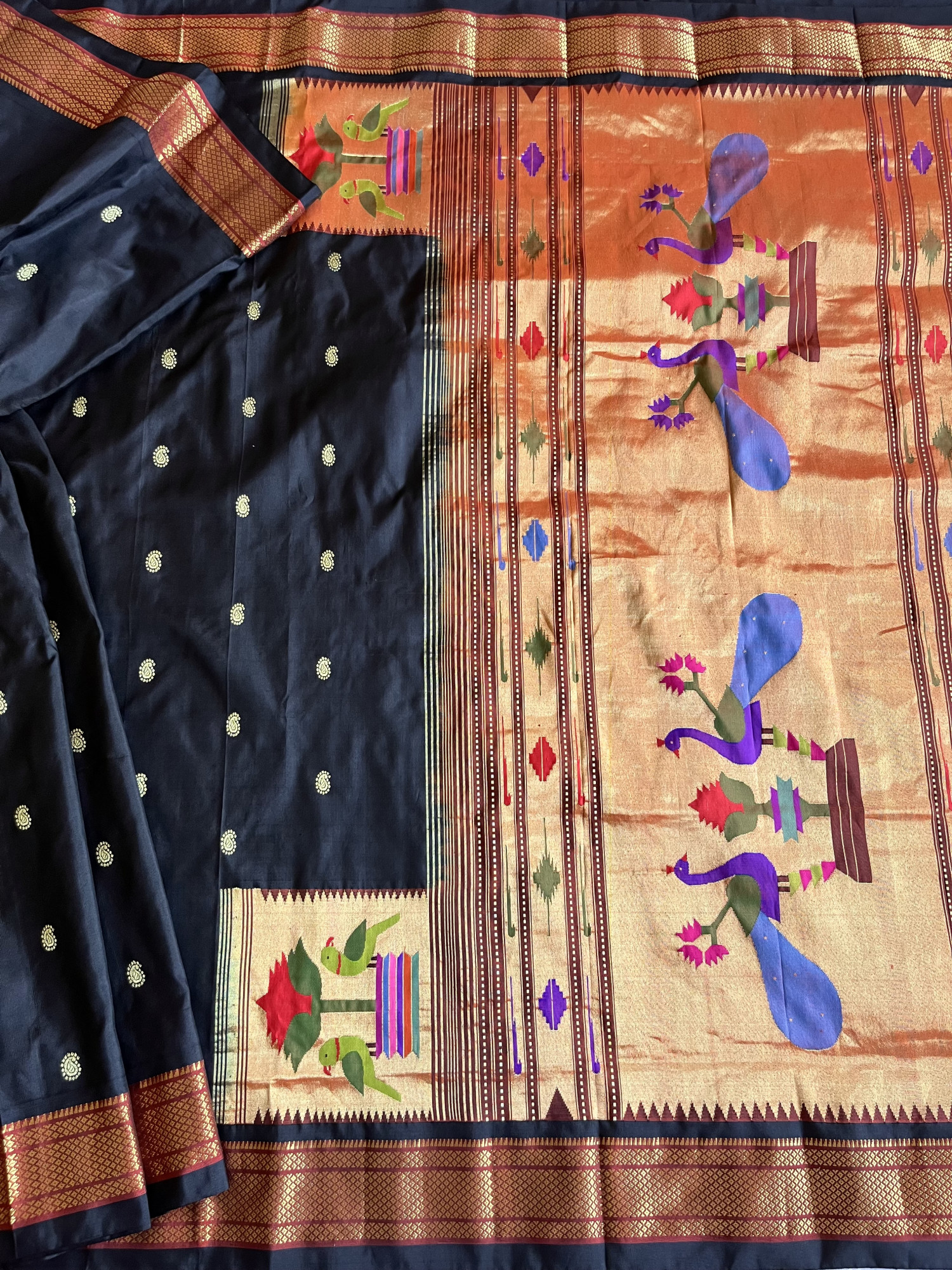 Paithani silk handloom saree