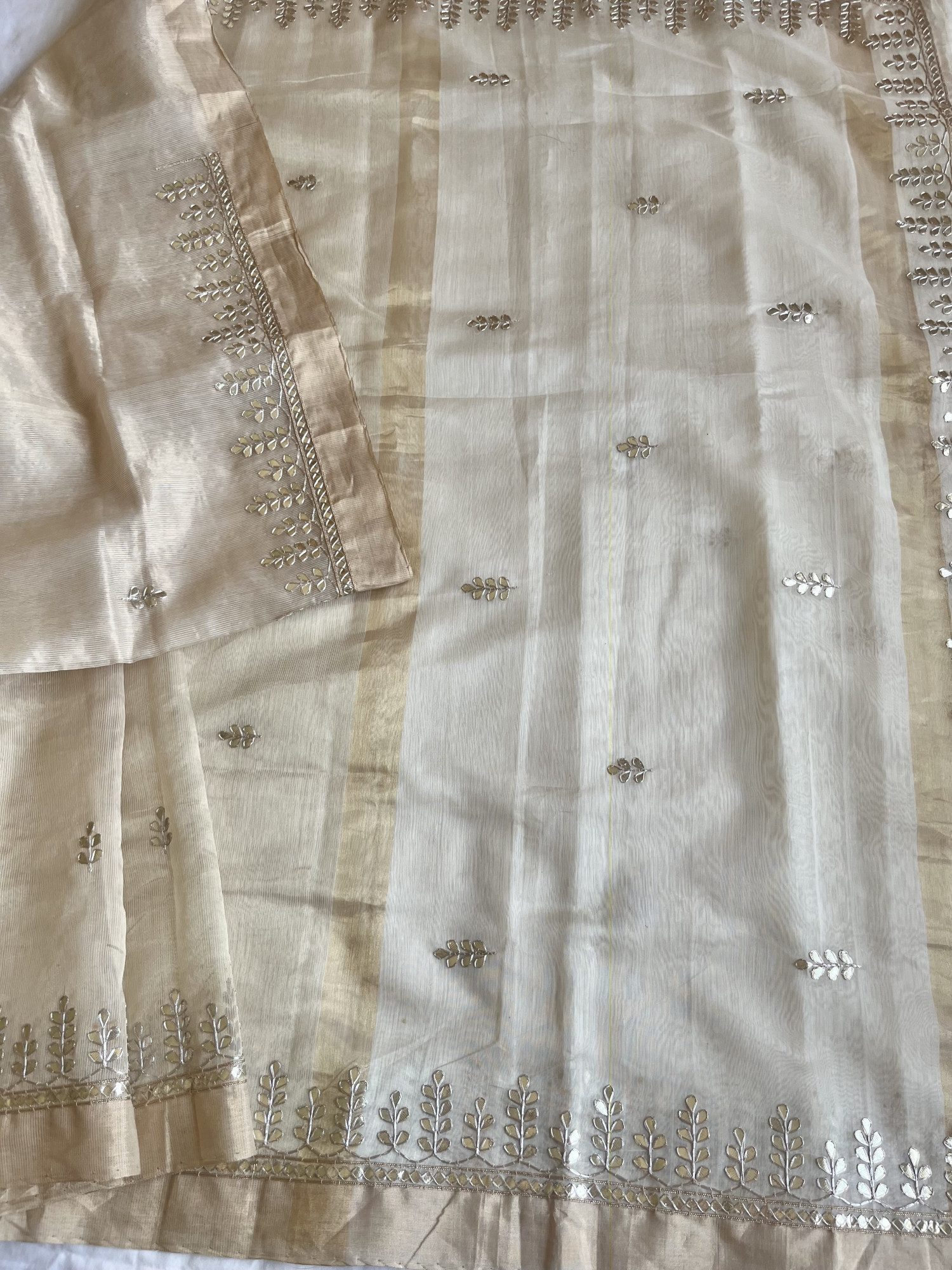 Gota Patti Chanderi handloom saree