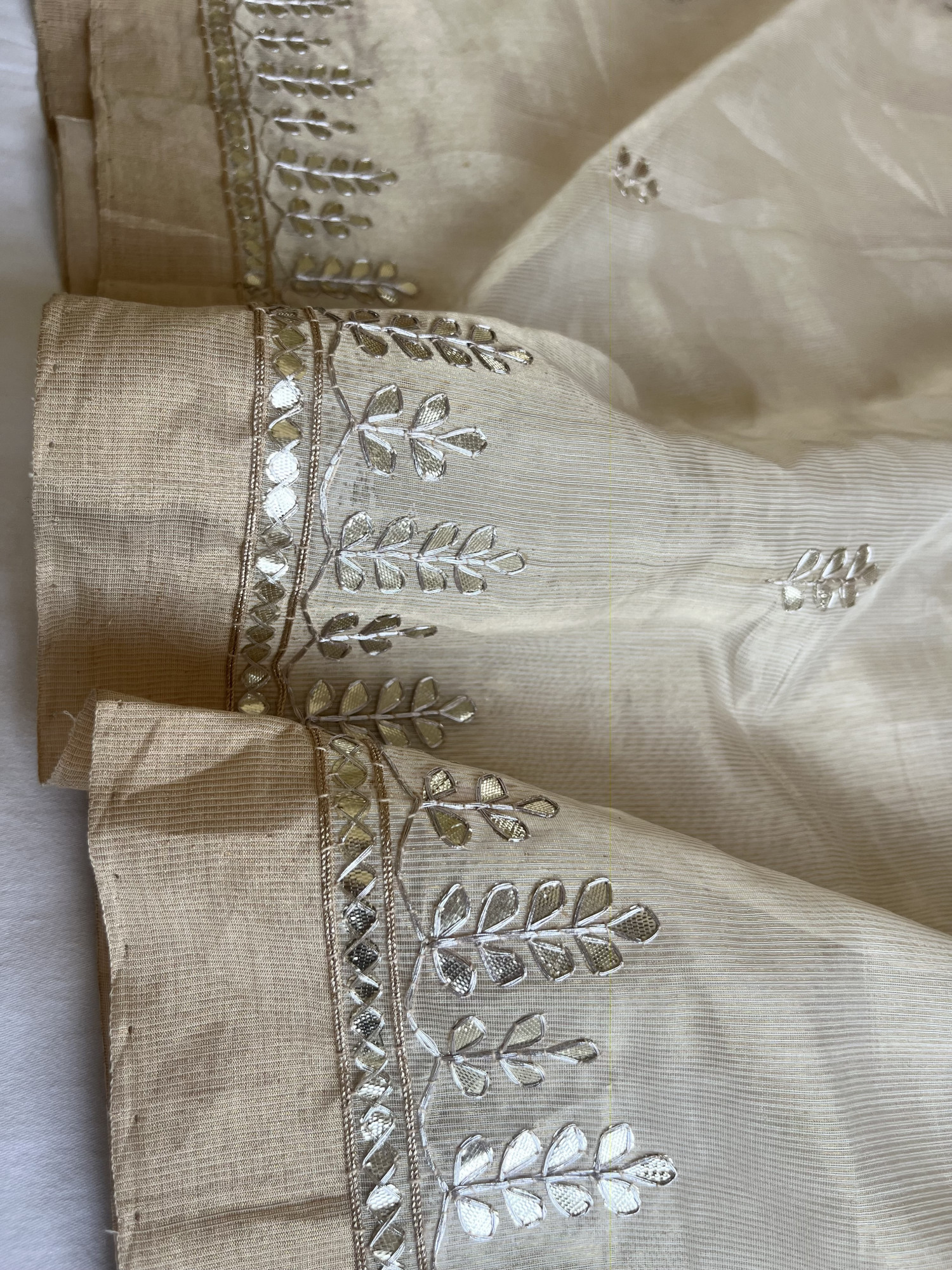 Gota Patti Chanderi handloom saree