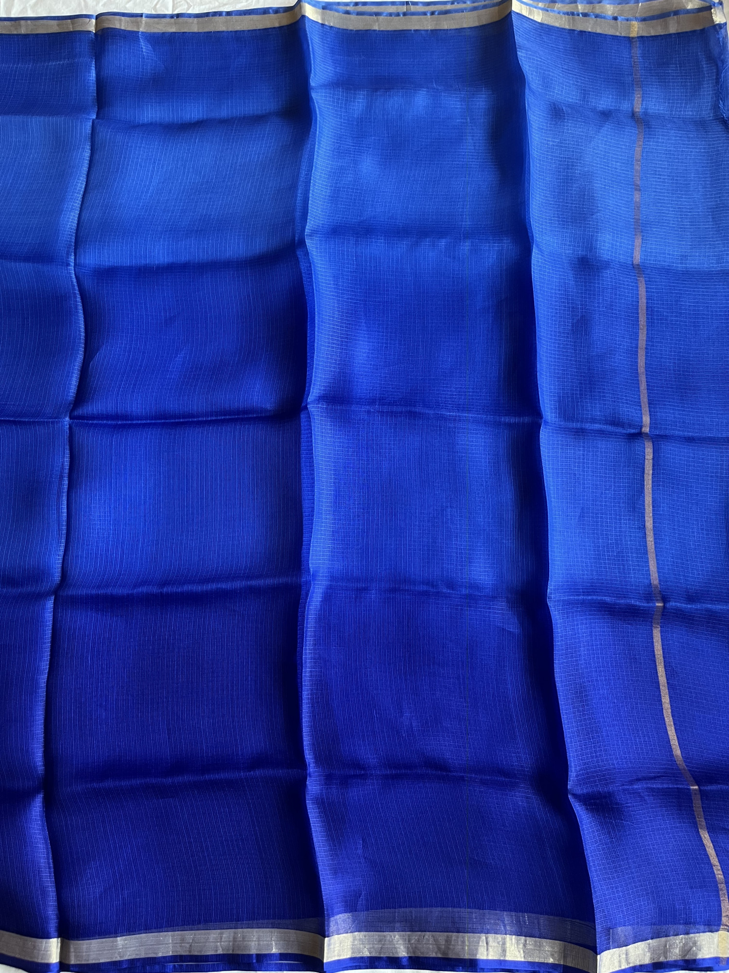 Kota silk saree with Banarasi raw silk blouse fabric