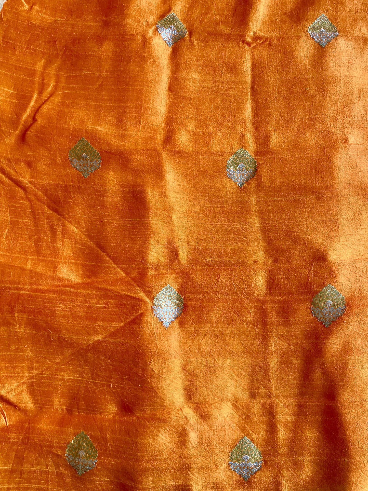 Kota silk saree with Banarasi silk blouse fabric
