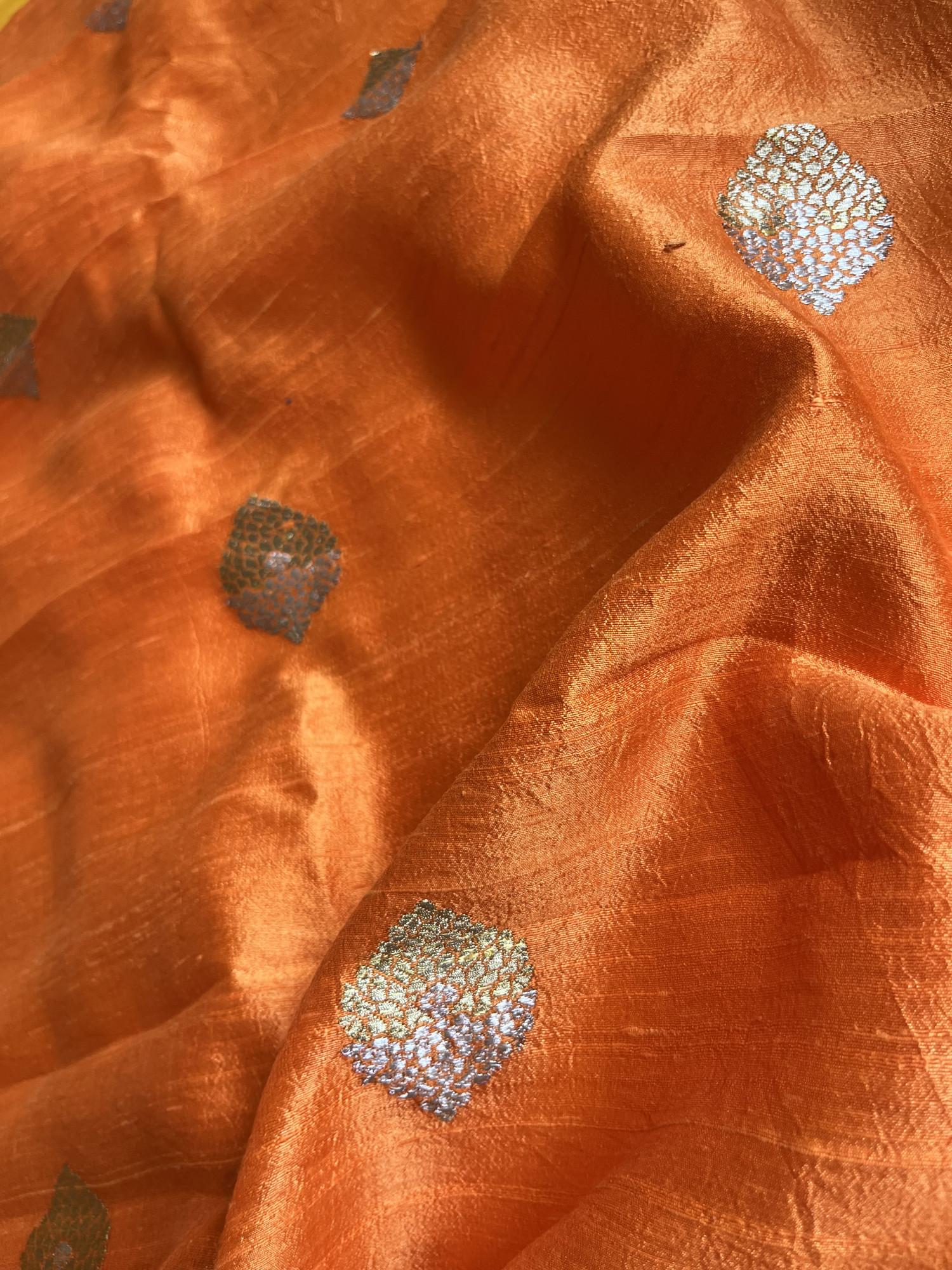 Kota silk saree with Banarasi silk blouse fabric