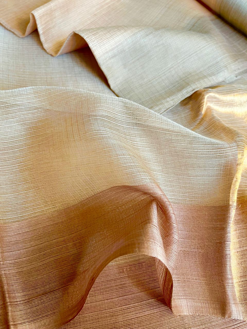 Kota Doria organza handloom saree