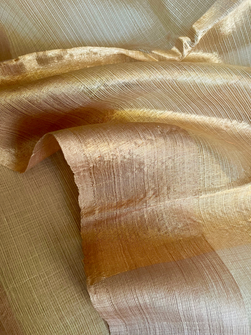 Kota Doria organza handloom saree