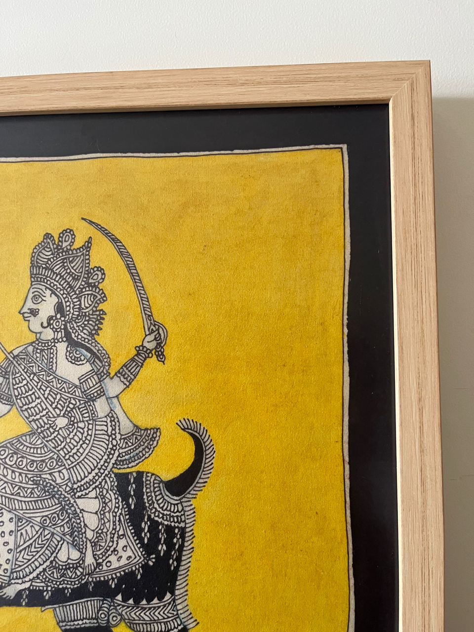 Mata-ni-Pachedi painting Meldi Mata