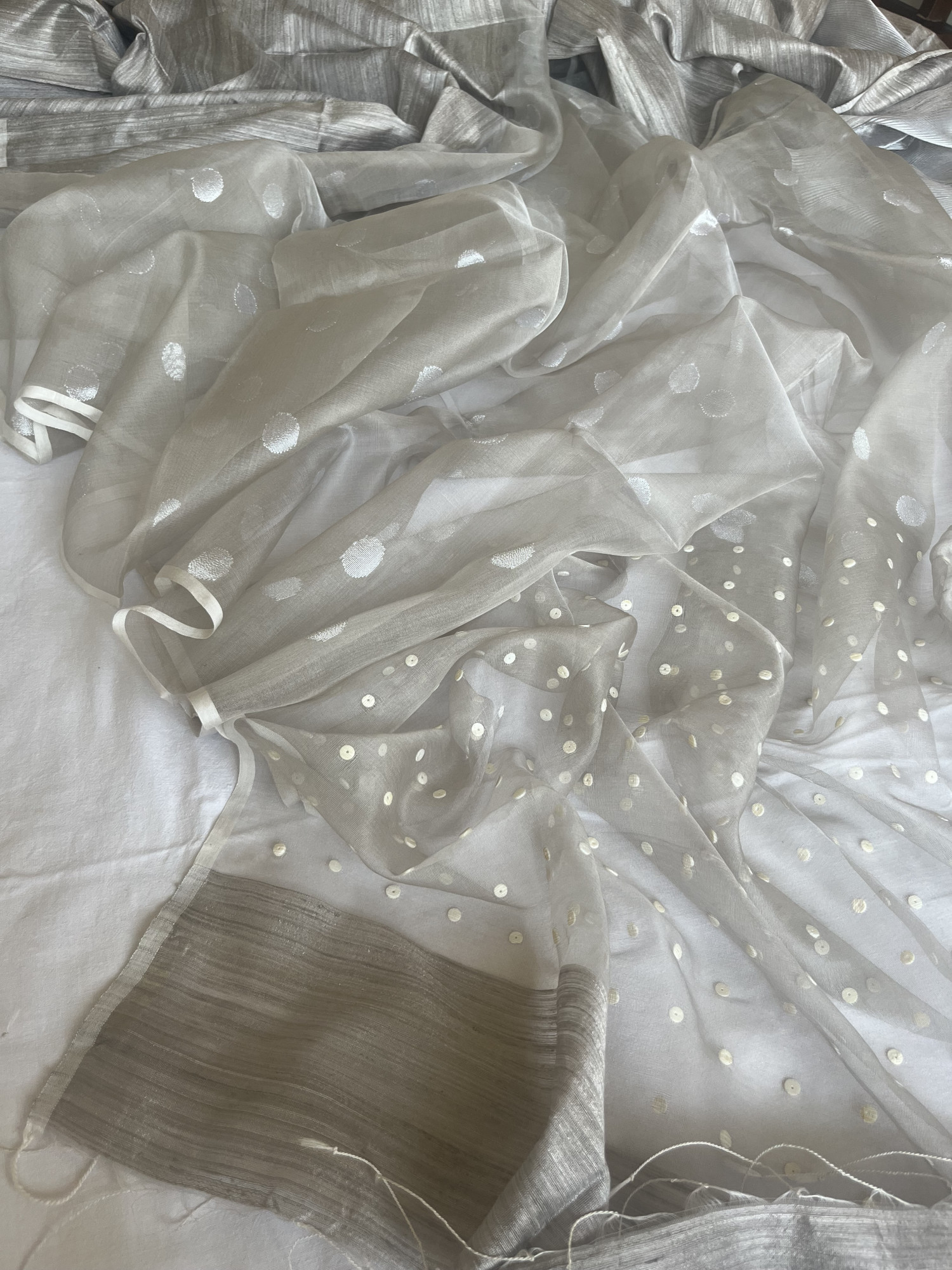 ByLoom Matka silk tissue handloom saree